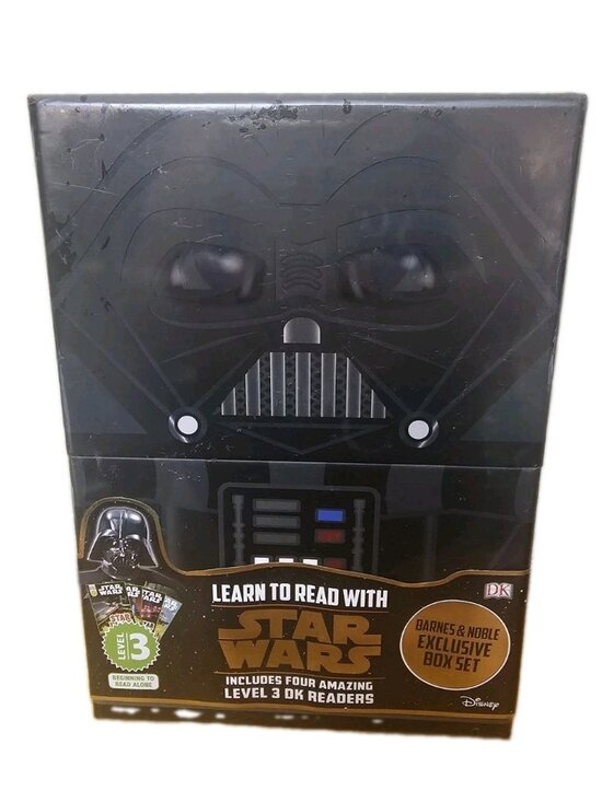 Star Wars Other - Learn To Read With Star Wars Darth Vader Level 3 Box Set Of 4 - New Sealed